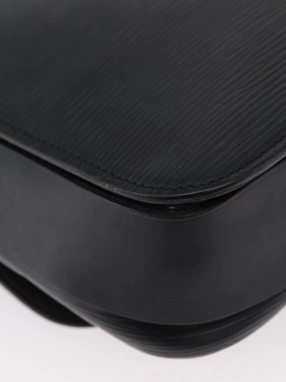 LOUIS VUITTON Epi Cartouchiere MM Shoulder Bag Black Noir M52242 LV Auth bs33662 - Picture 5 of 16